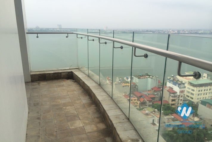 Beautiful apartment with lake view and large balcony for rent in Golden Westlake Tay Ho, Hanoi, Vietnam